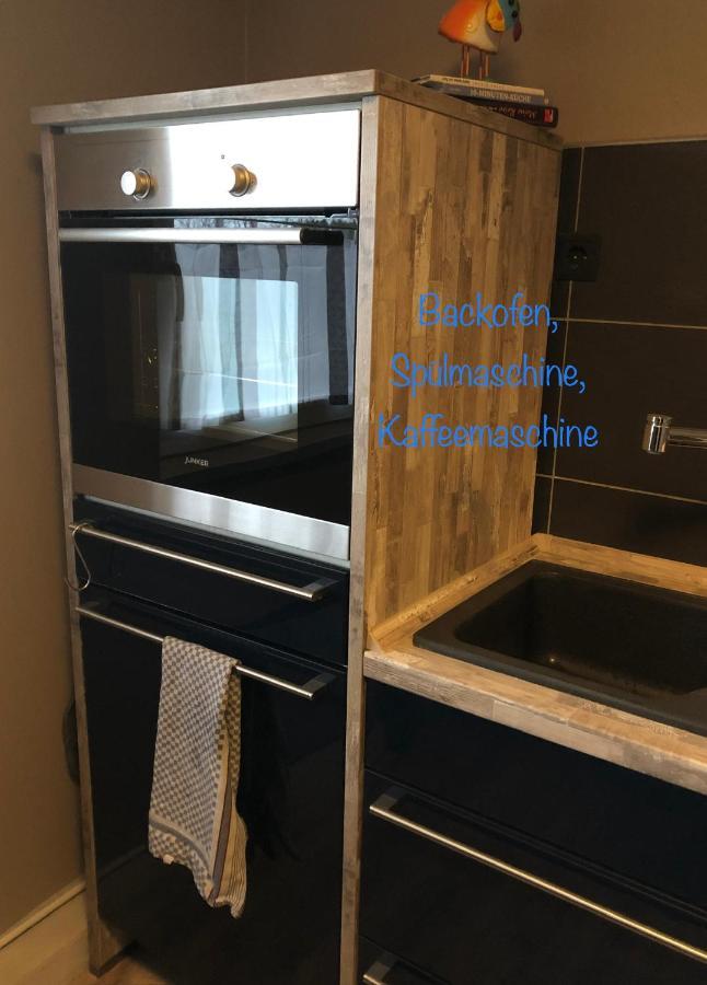 Hof Vierzehnender Im Hohen Venn - 70Qm Fachwerk-Studio - Grosses Wohn-Schlafzimmer Mit Dachterrasse Und Kaminofen - Separate Kueche - Perfekt Fuer Paare - Monschau - Eifel - Hunde Willkommen - Islandpferde Bagian luar foto