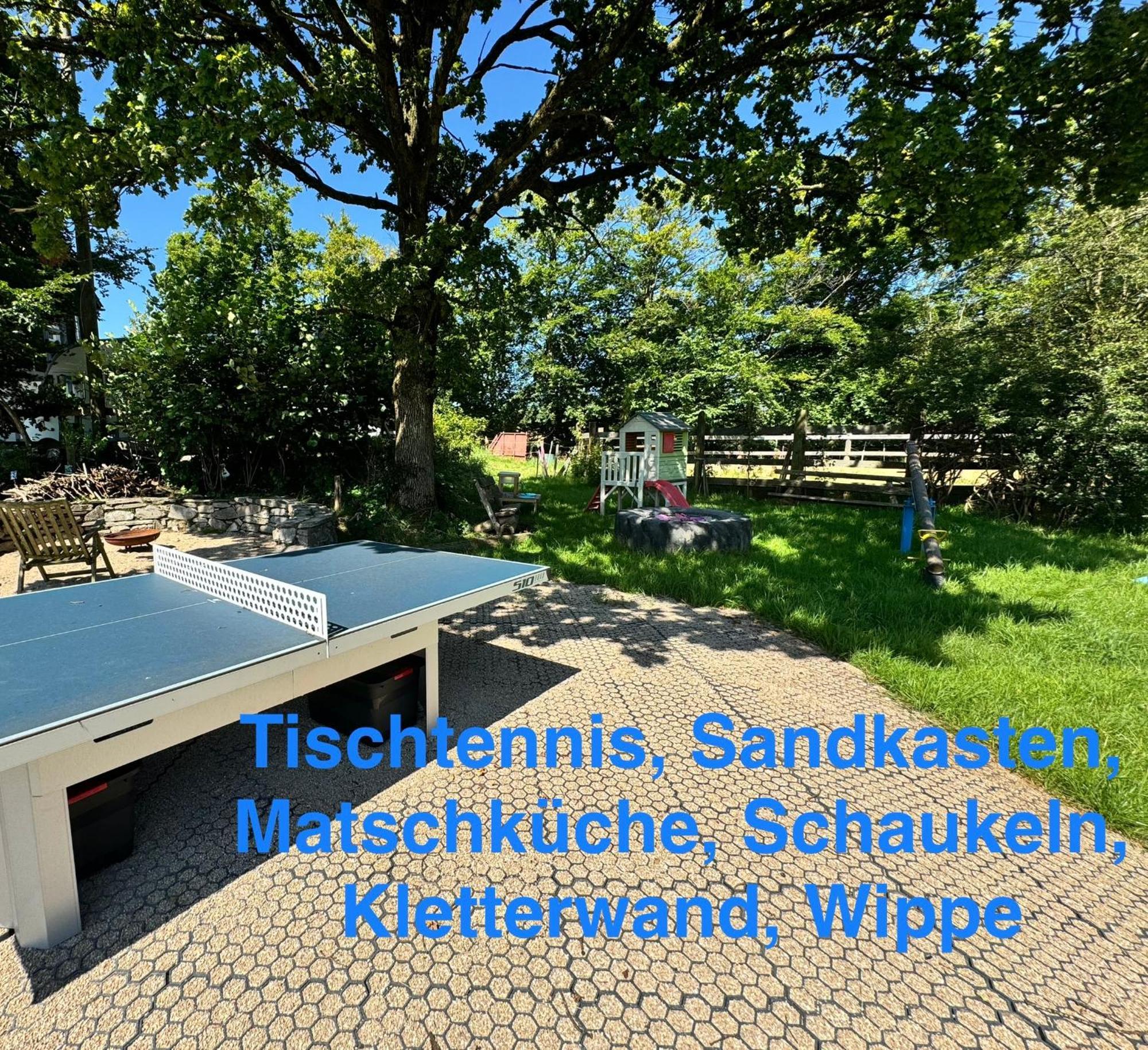 Hof Vierzehnender Im Hohen Venn - 70Qm Fachwerk-Studio - Grosses Wohn-Schlafzimmer Mit Dachterrasse Und Kaminofen - Separate Kueche - Perfekt Fuer Paare - Monschau - Eifel - Hunde Willkommen - Islandpferde Bagian luar foto